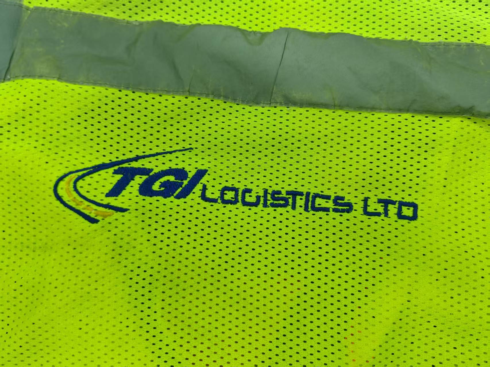 Embroidery branding sample