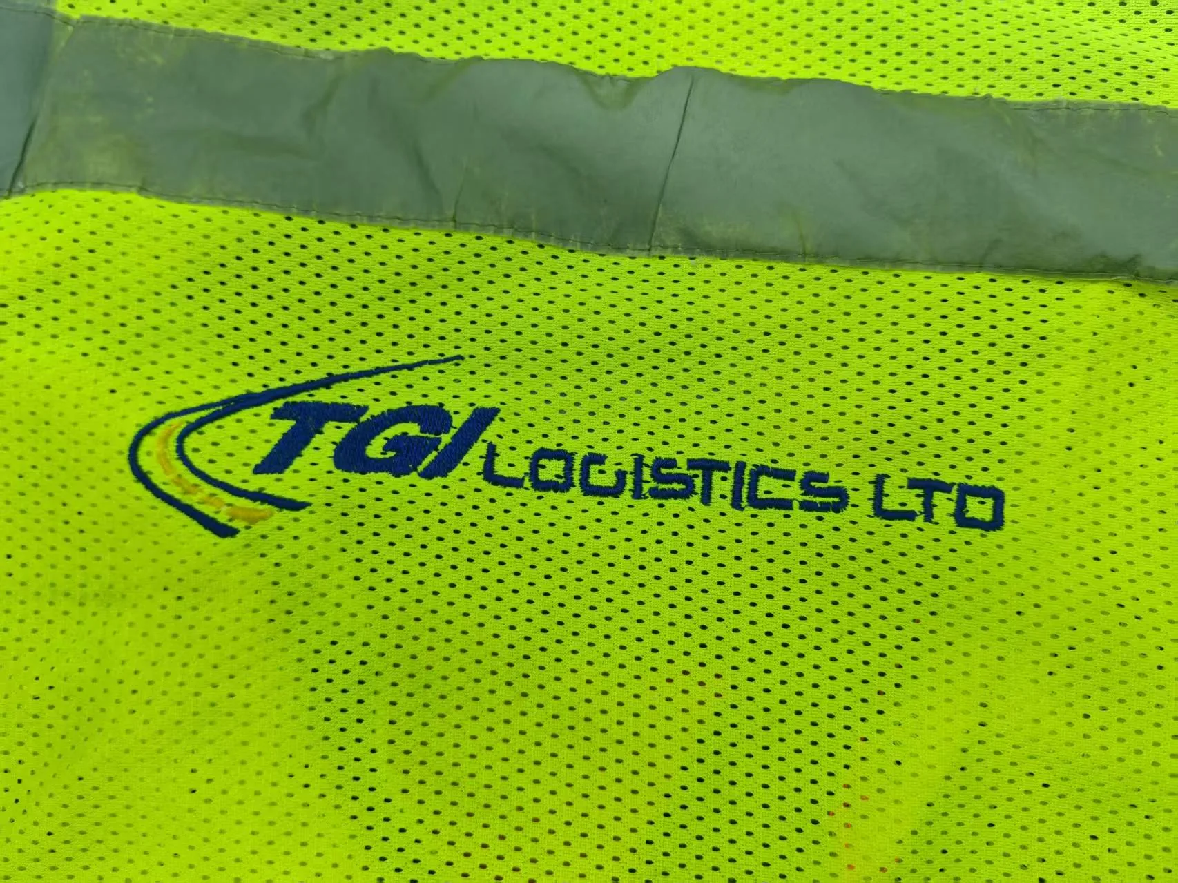 Embroidery branding sample