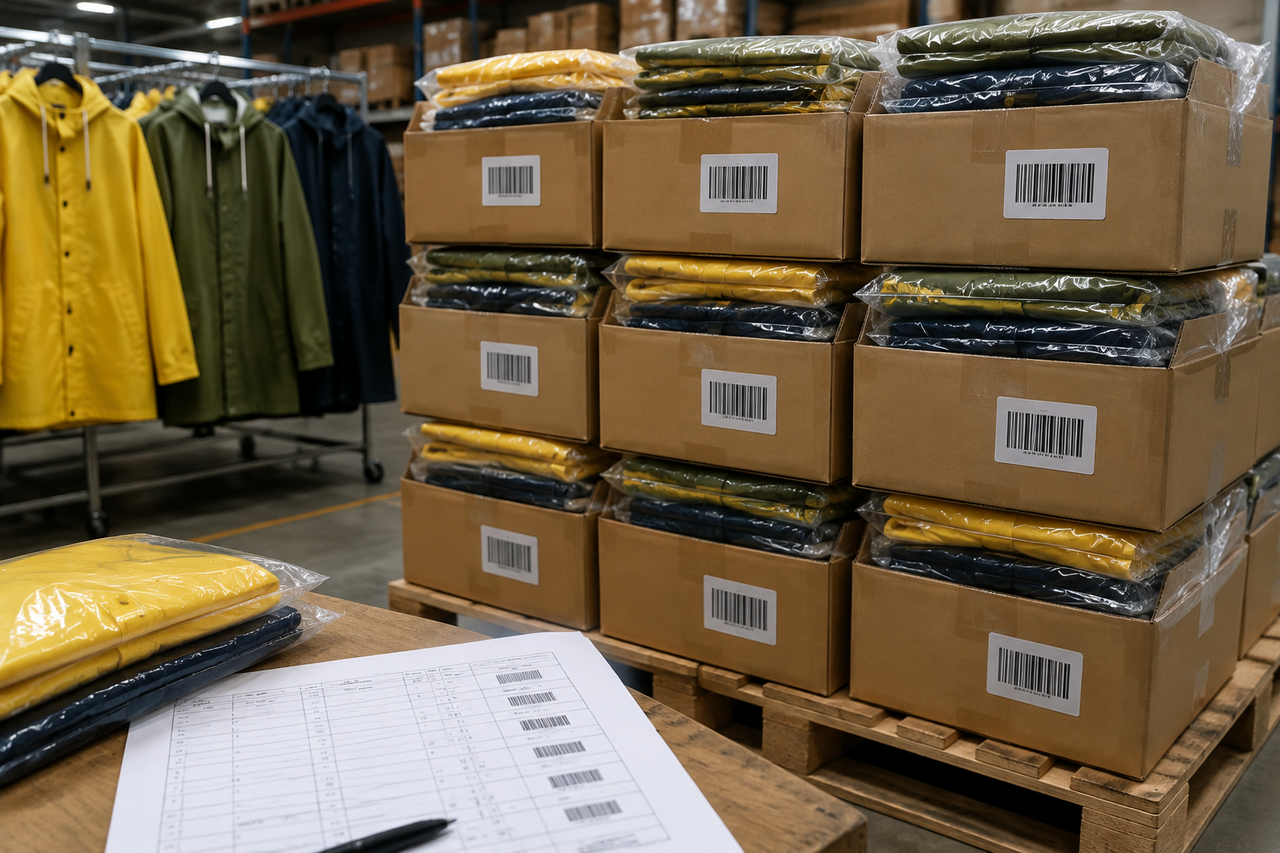 Discover how an e-commerce brand used a 500-piece minimum order quantity on standard rainc