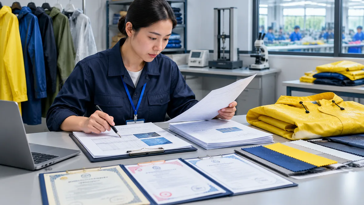 What Documents Should You Request Before Importing Raincoats from a China Factory?