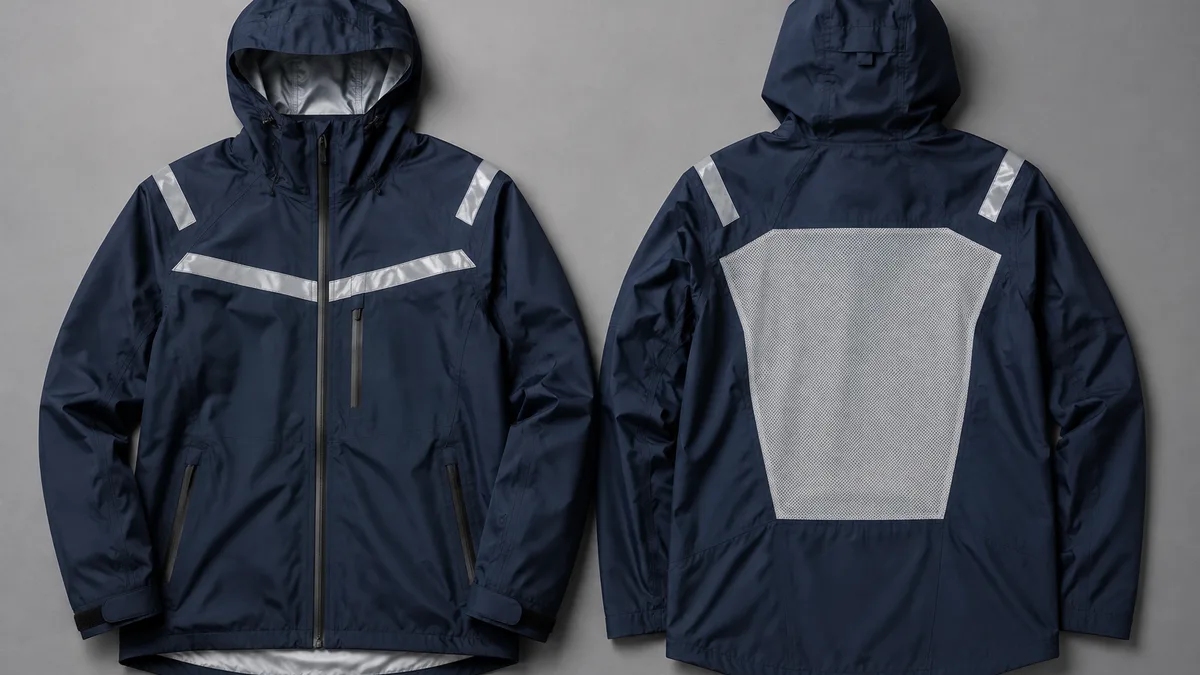 Yes—as TianCiGear, you can customize a breathable raincoat with reflective strips, but the